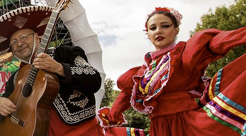 Versterkte Mexicaanse muziek