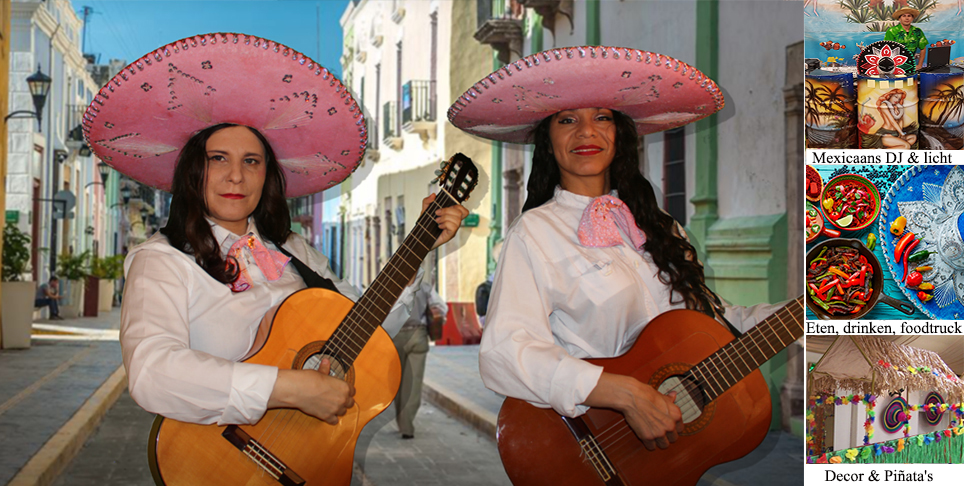 Kleine groepje mexicannen